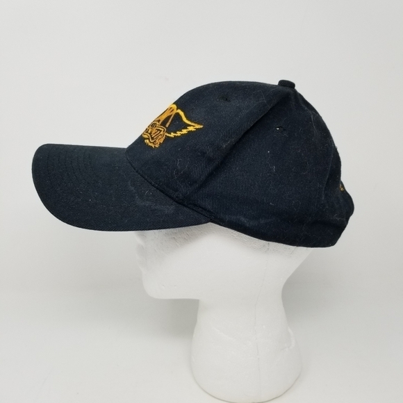 Aerosmith Giant Stitched Logo Nine Lives World Tour Snapback Hat Embroidered - Picture 6 of 10